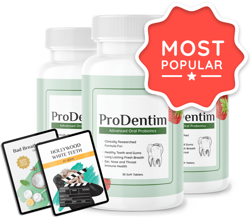 ProDentim three bottles plus bonus